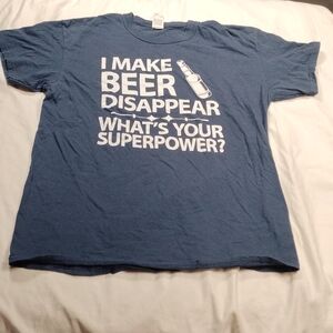 Superpower men's novelty t shirt size large